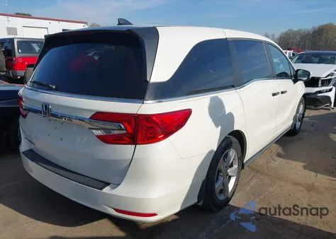 2019 Honda Odyssey Ex-L из США, поврежденный, VIN 5FNRL6H76KB090410
